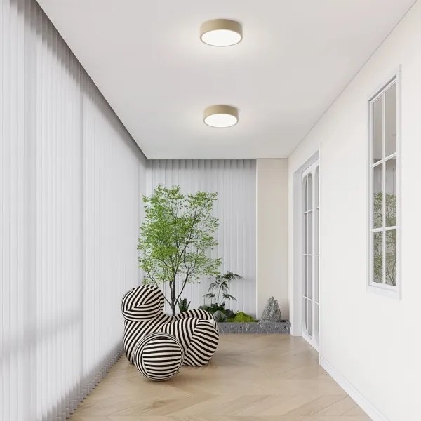 Brilagi -LED mennyezeti lámpa POOL LED/18W/230V 3000/4000/6000K átm. 20 cm bézs