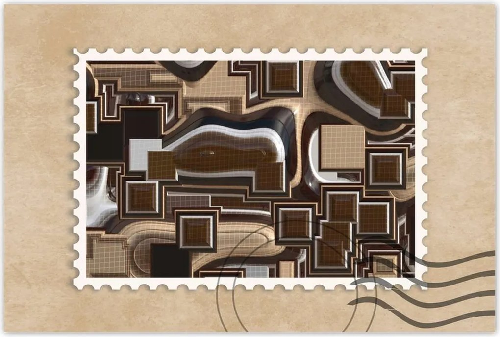 Poszterek 120x80 Csokoládé absztrakt