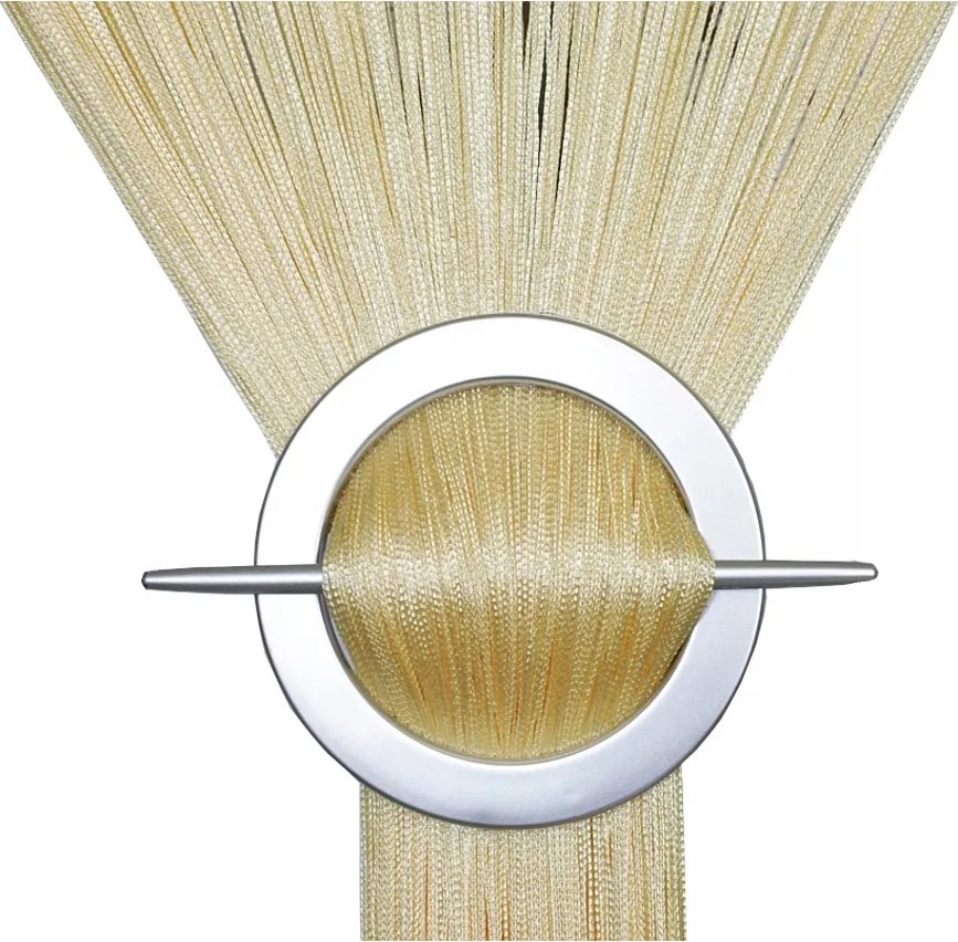 Függöny Spagetti Spagetti Függöny 150x250 vanília