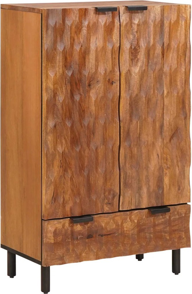 vidaXL Magasfiú Akácbarna felület 60 x 33 x 100 cm Tömör Mangófát