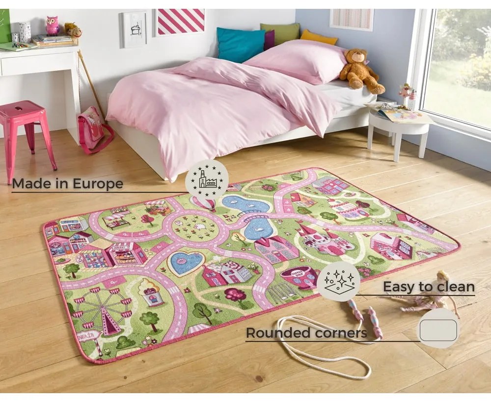 Sweet Town gyerekszőnyeg, 160 x 240 cm - Hanse Home