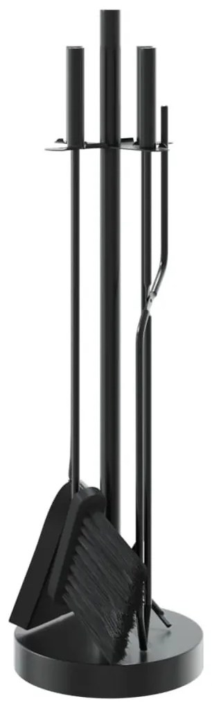 5 darabos kandallószerszám-készlet 18 x 66 cm acél