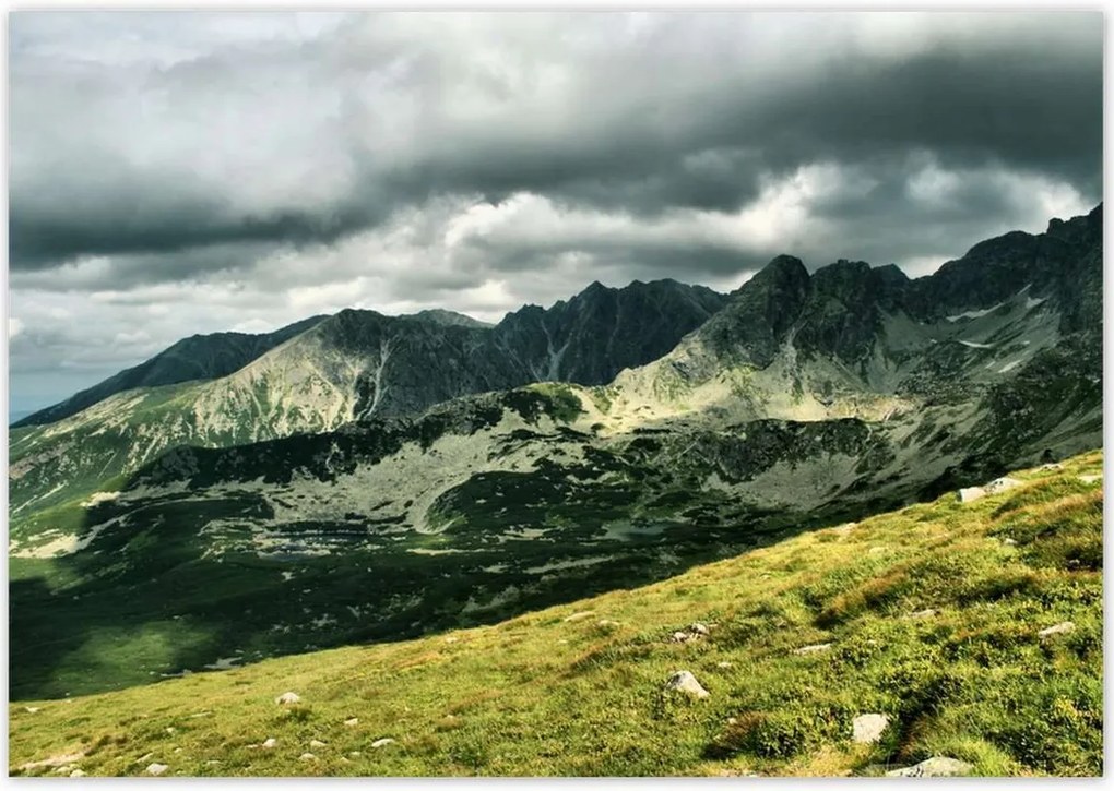 Poszterek 100x70 Tátra Lengyel hegyek Kilátás