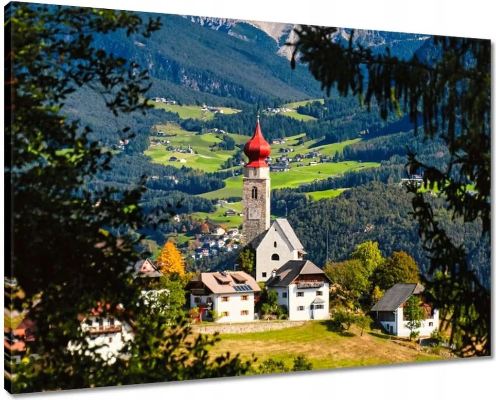 Vászonkép 70x50 Dél-Tirol