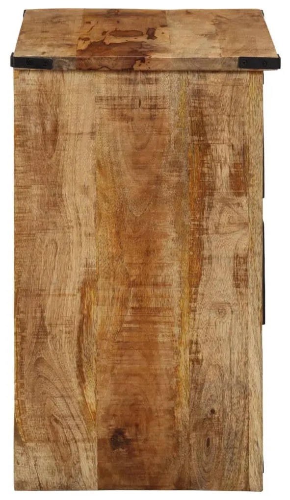 tömör mangófa tálalószekrény 3 fiókkal 55 x 35 x 60 cm