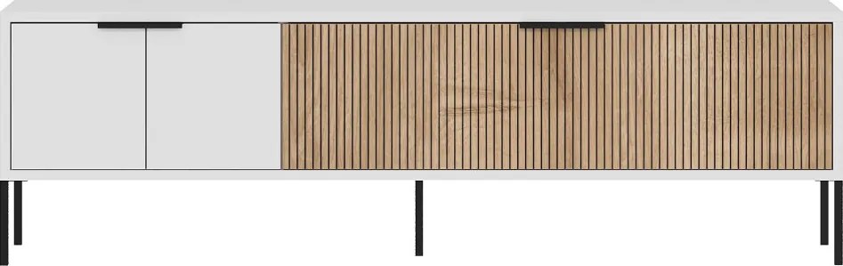 Noah TV-állvány, fehér, 150 cm – TR327ODS1319