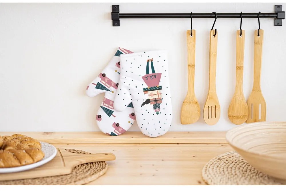 Edényfogó szett karácsonyi mintával 2 db-os – Butter Kings