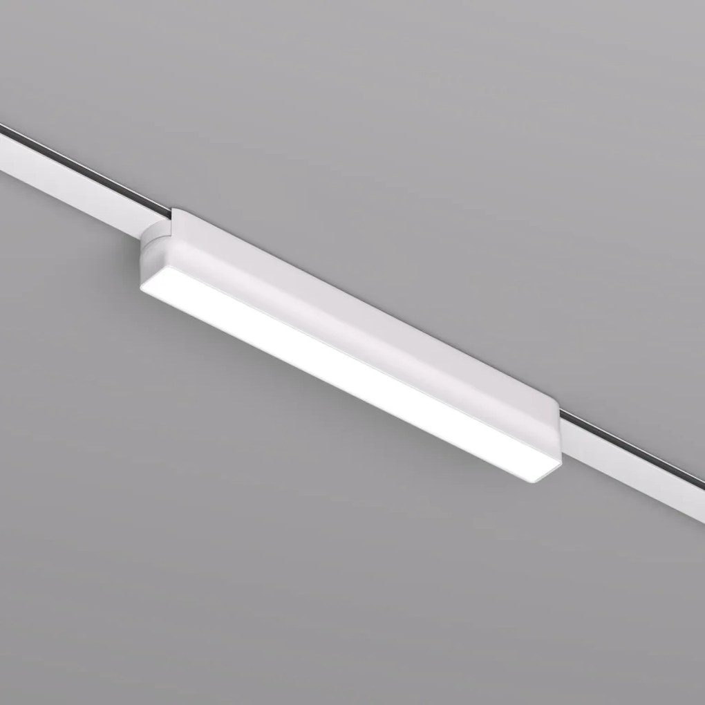 DK/EU-5300-WH Slim magnetic track light AIR LINEAR, 9W, 3000K, white color — DK/EU-5300-WH
