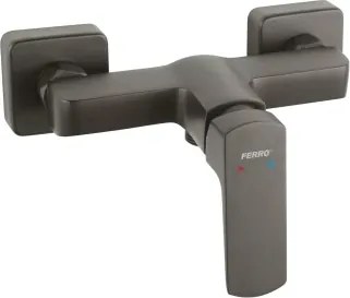 Ferro Zuhany Csaptelep Vitto Verdeline, Gun Metal