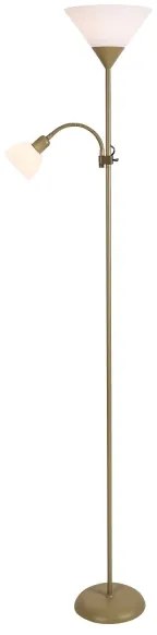 Brilagi - ARIANA állólámpa 1xE27/100W/230V + 1xE14/25W aranyszínű