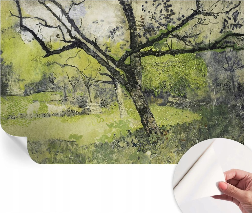 Design fali fotótapéta öntapadós Tavaszi park 104x70 cm