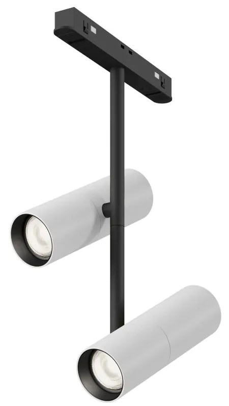 TR005-4-2X12W-DS-BW Elti Duo Alumínium Sín lámpafej Fehér Színű LED 24 W 2700-6000 Kelvin 1802 Lumen IP20