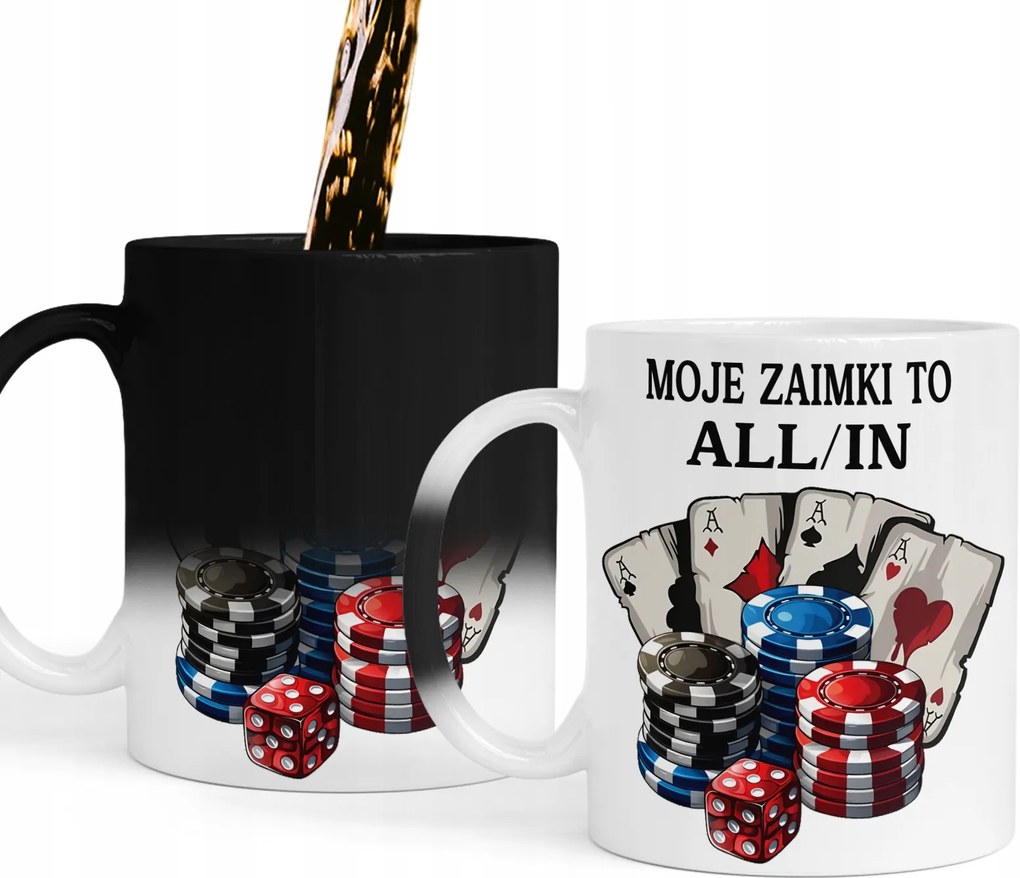 Mágikus Bögre All In Szerencsejáték Bögrék Ajándék Szöveg