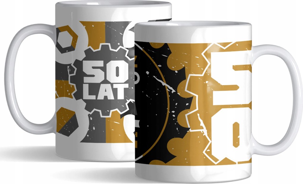 Bögre 50. Születésnapra Ajándék Neki Fiúnak Eredeti Alkatrészeken