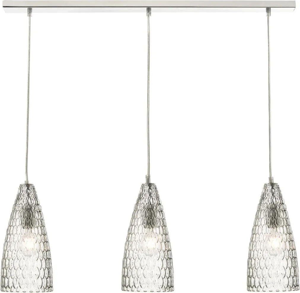 Dar Lighting ZUKA ZUK0308 Függőlámpa 3x40W/E14