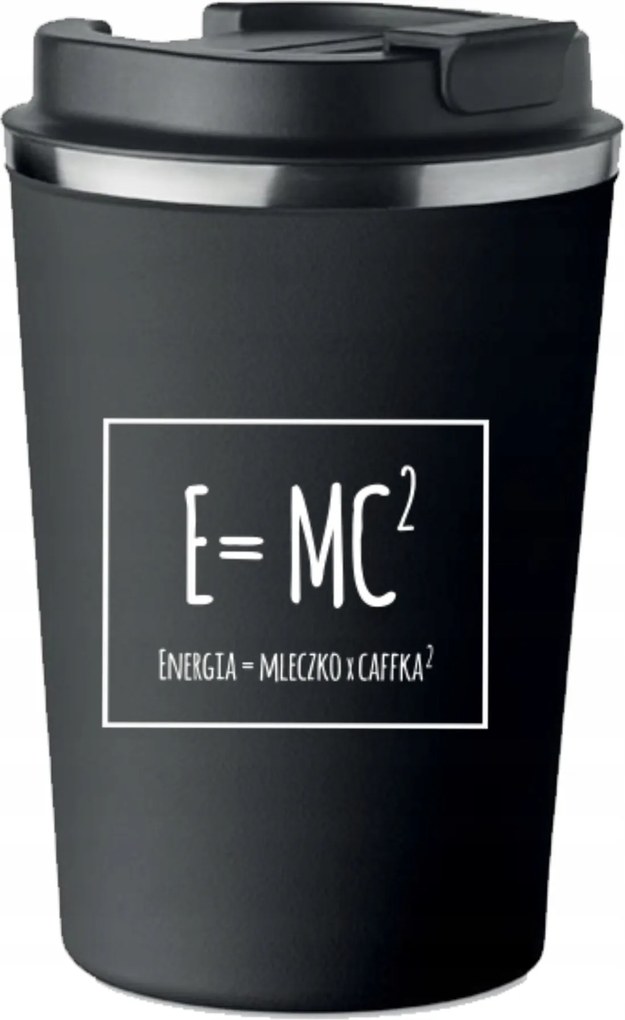 Prémium termo bögre nyomott mintával Energia Tej Kávé 350ml KT_059