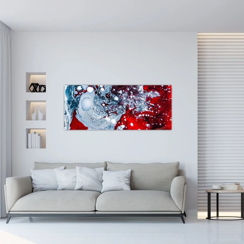 Absztrakt kép (120x50 cm)