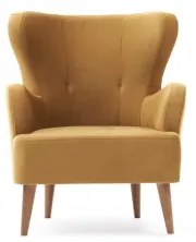NEKO füles fotel aranyszínű