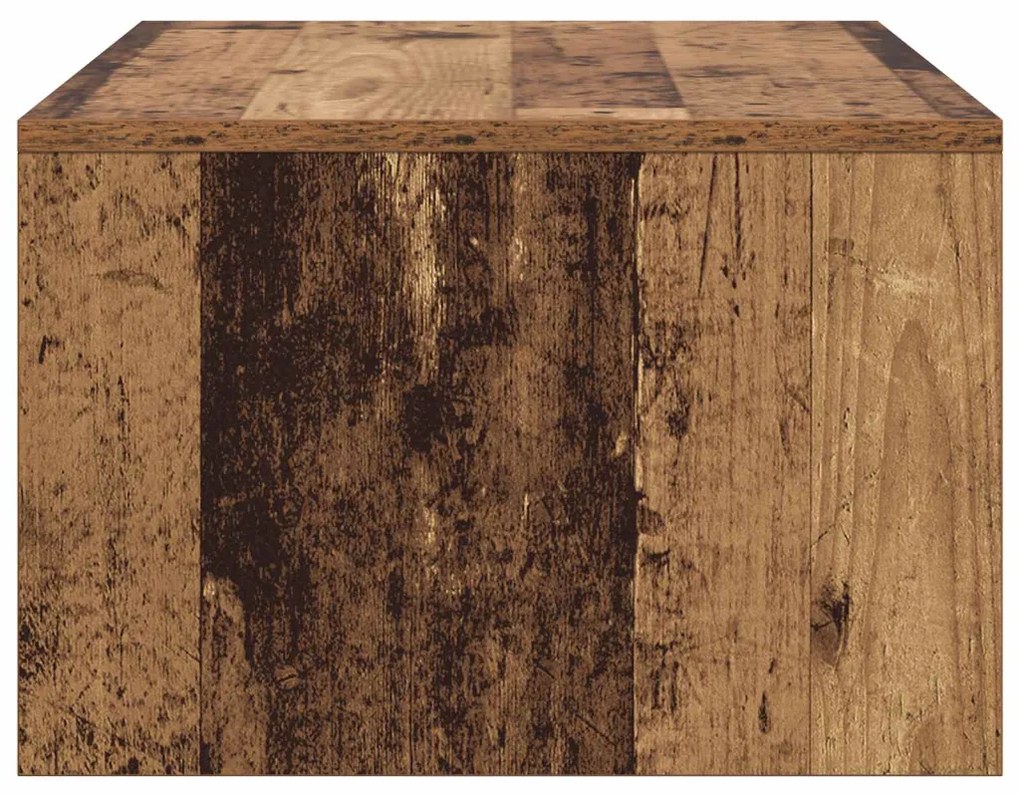 Falra szerelhető íróasztal Öreg fa 80 x 45 x 30 cm Faanyag