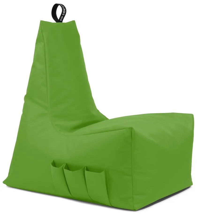 Zöld babzsákfotel Icy Gamer L – So Soft?