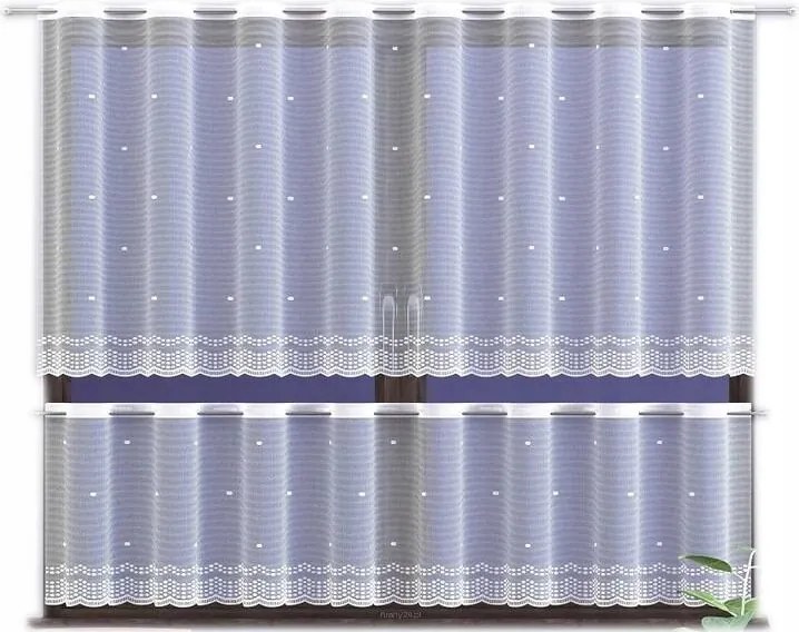 Mg Irigység jacquard 628/124 fehér 150x40cm M