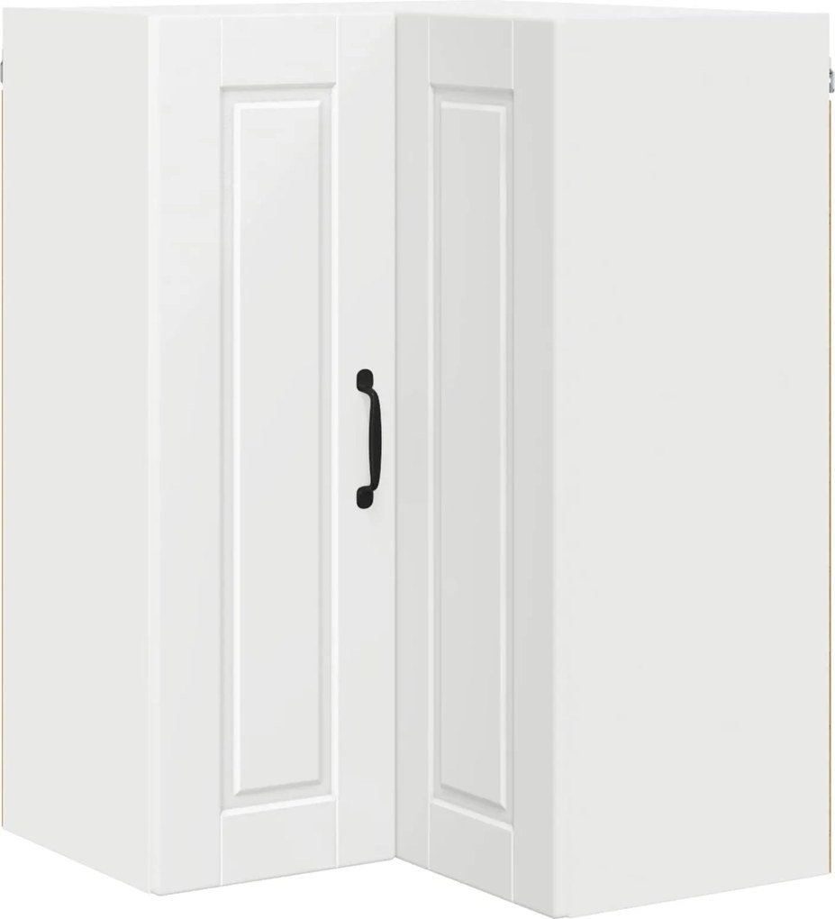 vidaXL Konyhaszekrény polcokkal ajtóval Fehér 57 x 57 x 80 cm Faanyag