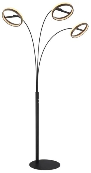 Globo 67179S1 - LED, érintésvezérlésű, fényerőszabályozható állólámpa DELLA 48W/230V 3000-6000K