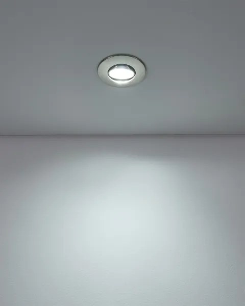 Eglo 300195 - 7 darabos GEDREZ beépíthető LED lámpakészlet, 4,9 W/230 V, Ø 9 cm, króm
