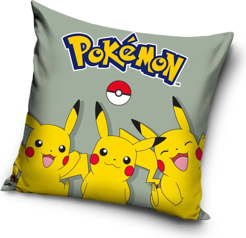 Pokémon Triple Sparkle párnahuzat 40x40 cm Velúr