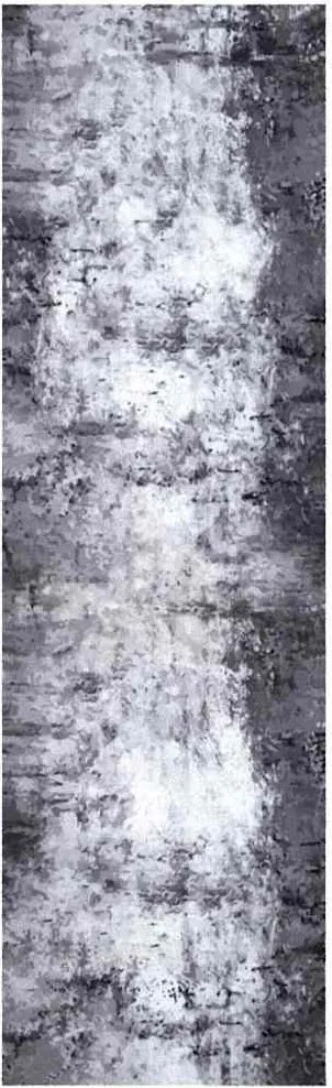 vidaXL Konyhai szőnyeg Szürke 150 x 45 cm Bársony