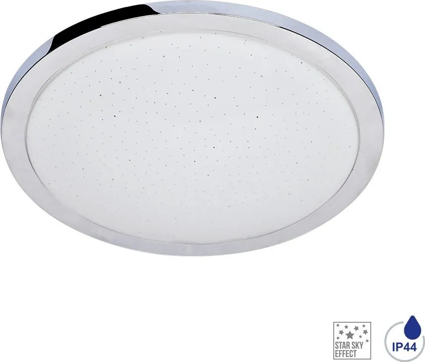 Prezent VITTO 71333 Süllyesztett mennyezeti lámpa 1x18W/LED 1210lm IP44