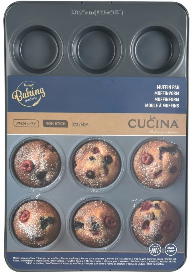 Cucina muffin forma 37 x 25 cm