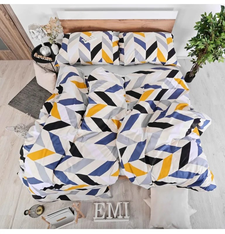 EMI Bakum pamut ágyneműhuzat, A standard egyszemélyes ágy szett tartalma: 1x 140x200 + 1x 70x90