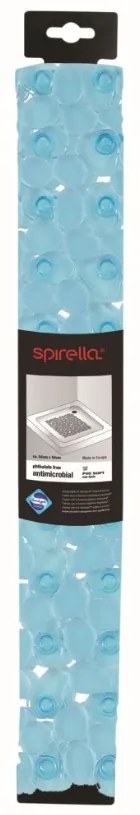Spirella RIVER STONE csúszásgátló zuhanytálca,kék, 54 x 54 cm