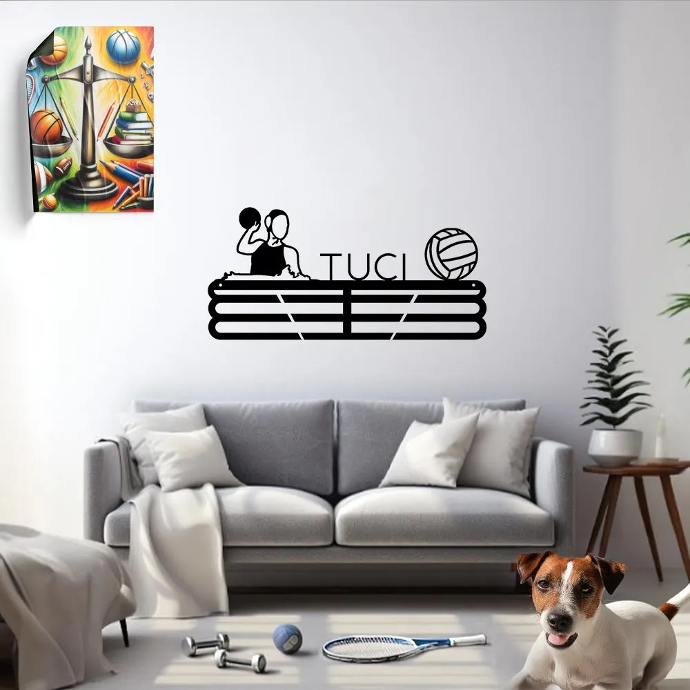 Vízilabdás éremtartó style2