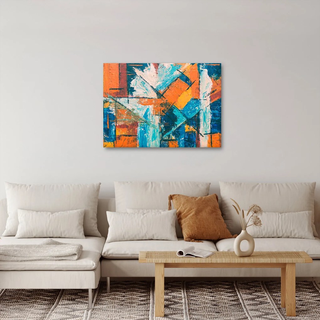 Kép - Absztrakció (70x50 cm)