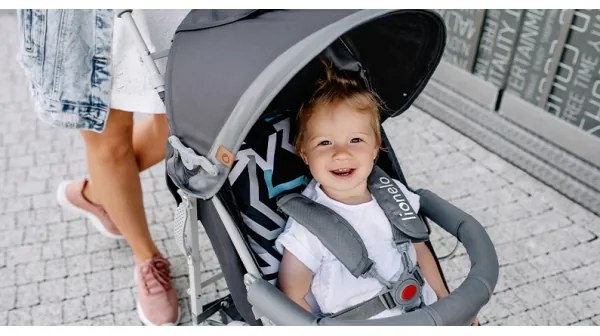 Lionelo - Esernyőkocsi ELIA szürke