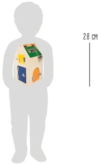 Small Foot - Motorikus ház zárakkal