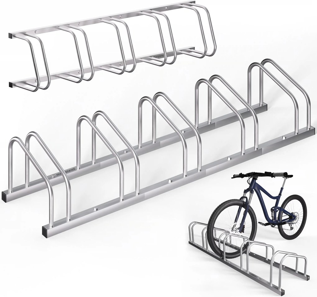 monzana® 5 kerékpáros állvány - 156x32x27 cm