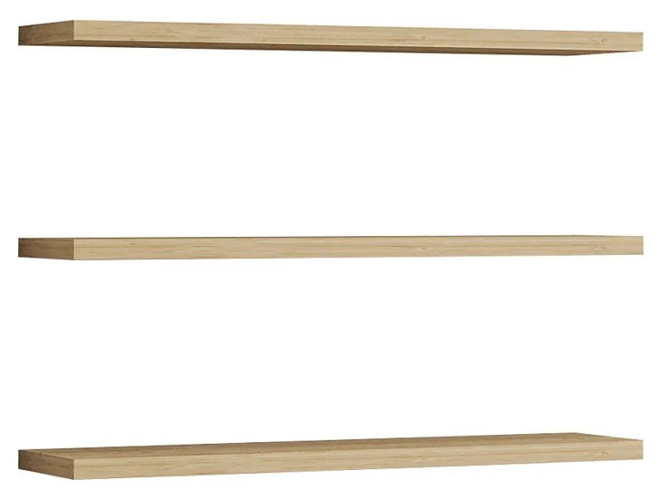 Boss Sapphire Oak polc, 3 db