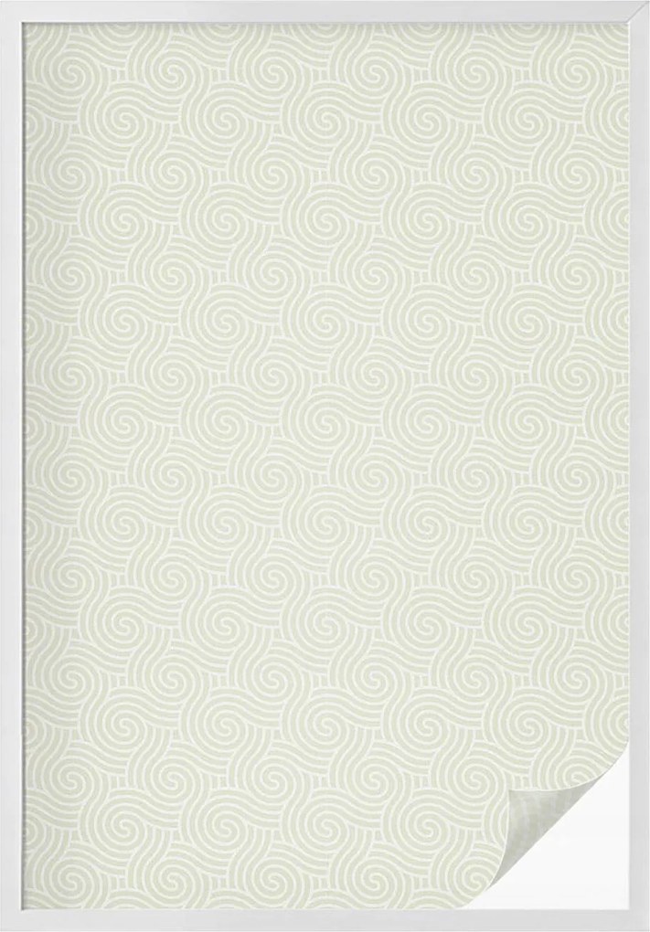 Tejüveg ablakfólia az adatvédelem érdekében Göndör vonalak 100x146