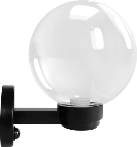 Brilagi - Kültéri fali lámpa érzékelővel HARBOR 1xE27/40W/230V IP33 fekete/fehér