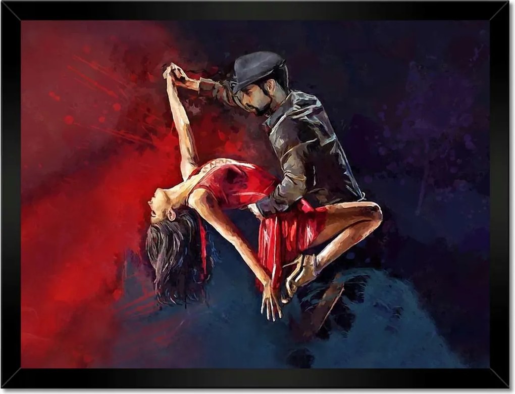 Poszterek keretben 40x30 Tangó Szenvedélyes táncok Szex