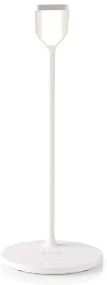 Nedis LTLGQ4M2WT - Dimmelhető lámpa vezeték nélküli töltéssel Qi LED/5,5W/230V 2700-6500K
