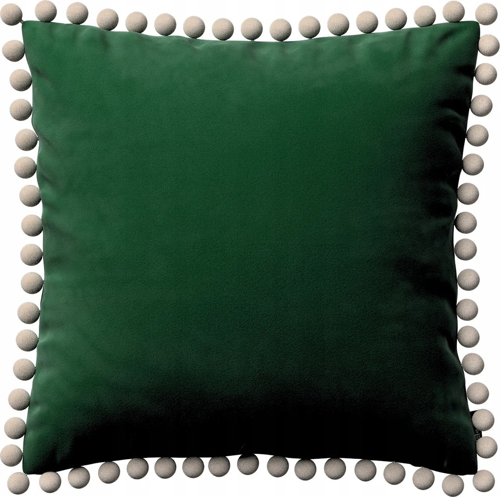 Palack párnahuzat, zöld Velvet