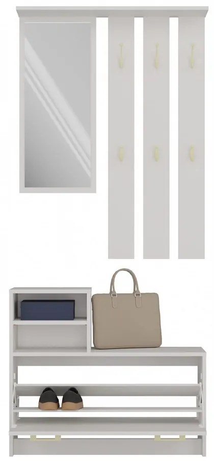 Kashar GAR előszobafal, 85x180x24 cm, kasmír