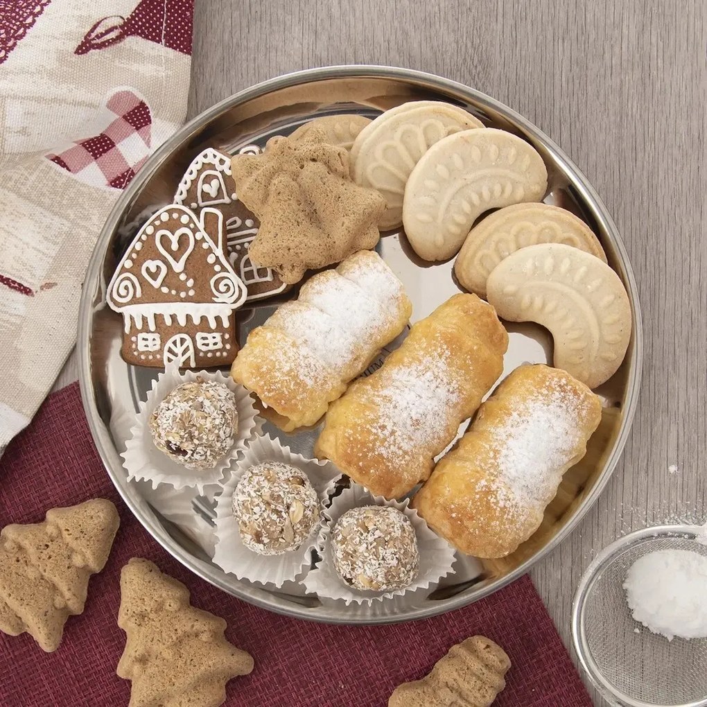 Orion rozsdamentes acél tálca átmérője 23 cm , 23 cm