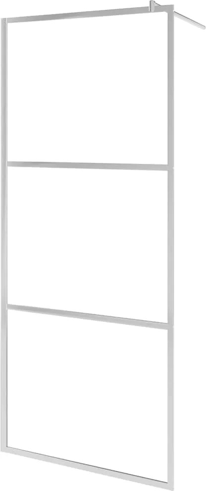vidaXL zuhanyfal átlátszó ESG üveggel 140 x 195 cm