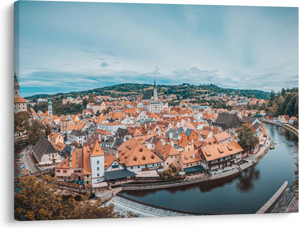 Kép - Cseh Krumlov (70x50 cm)