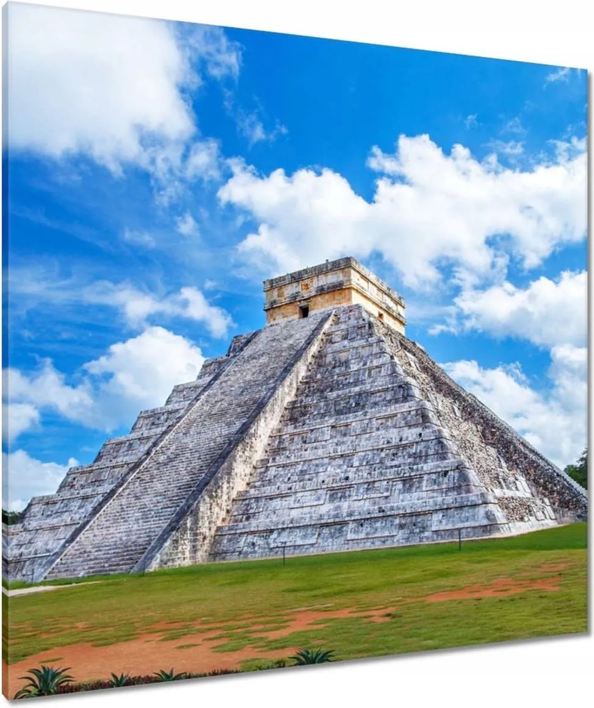 Vászonkép 90x90 Kukulkán piramis Mexikó
